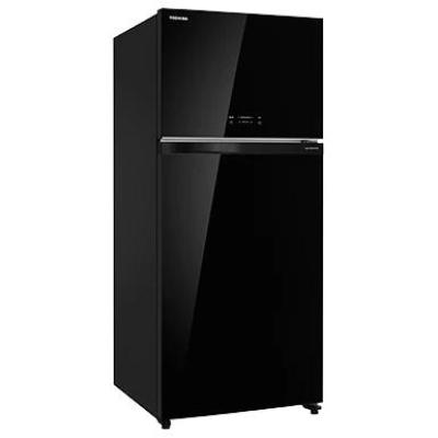 Refrigerator Double Door 608 L (Inverter) Glass Black