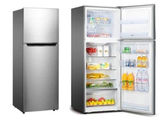 Refrigerator 306 Double Door Silver