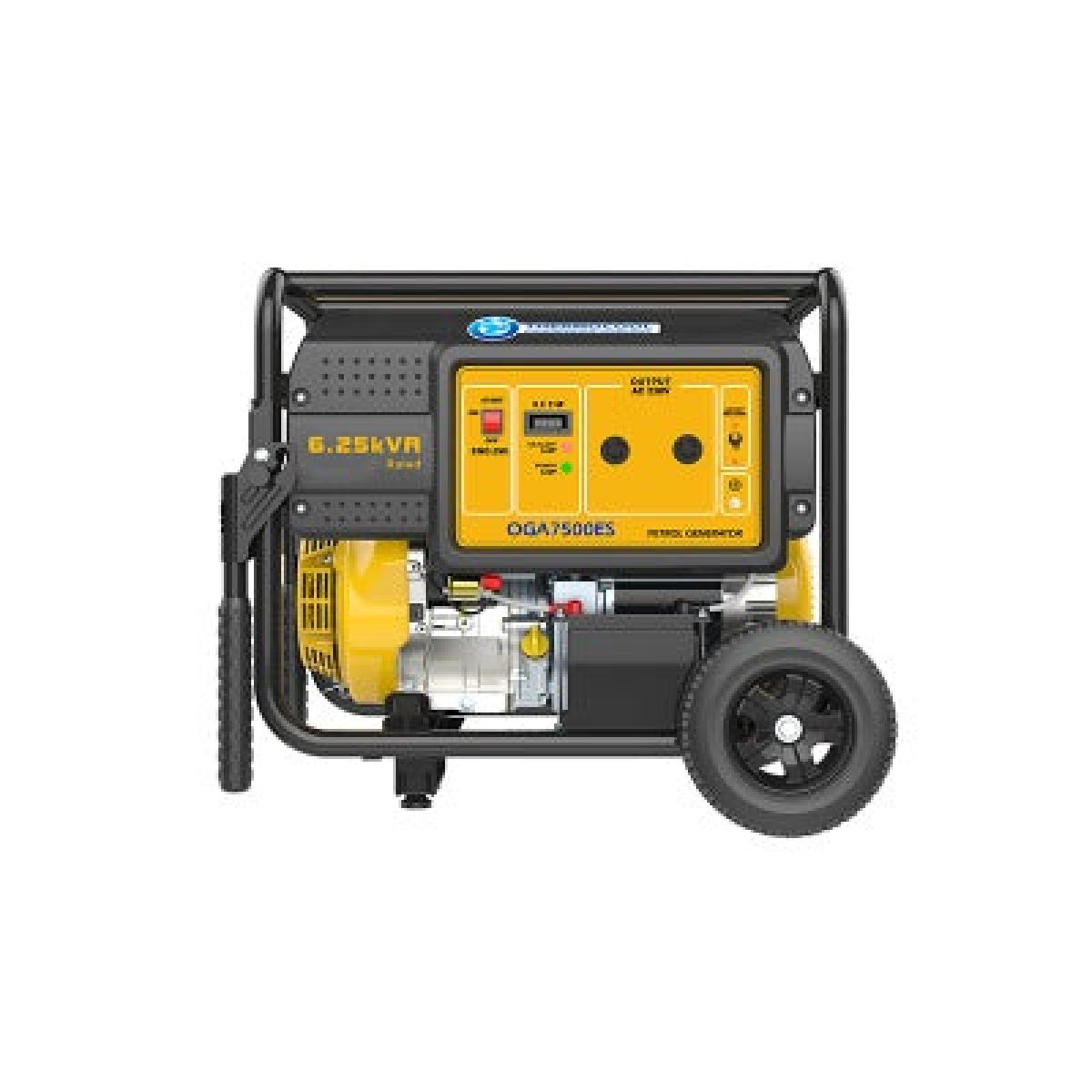 Generator Petrol Large Oga 7500 ES 6.25 KVA/5.0 Kw