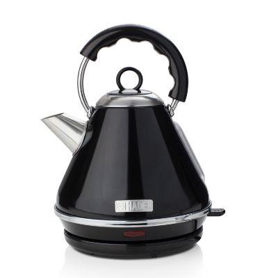 Haden Boston Pyramid Kettle - Black