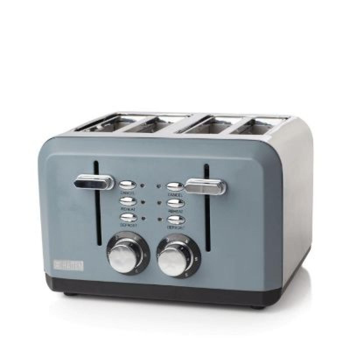 Haden Perth Sleek 4 Slice Toaster - Grey