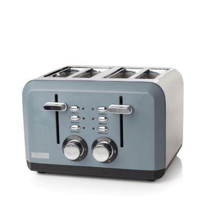 Haden Perth Sleek 4 Slice Toaster - Grey