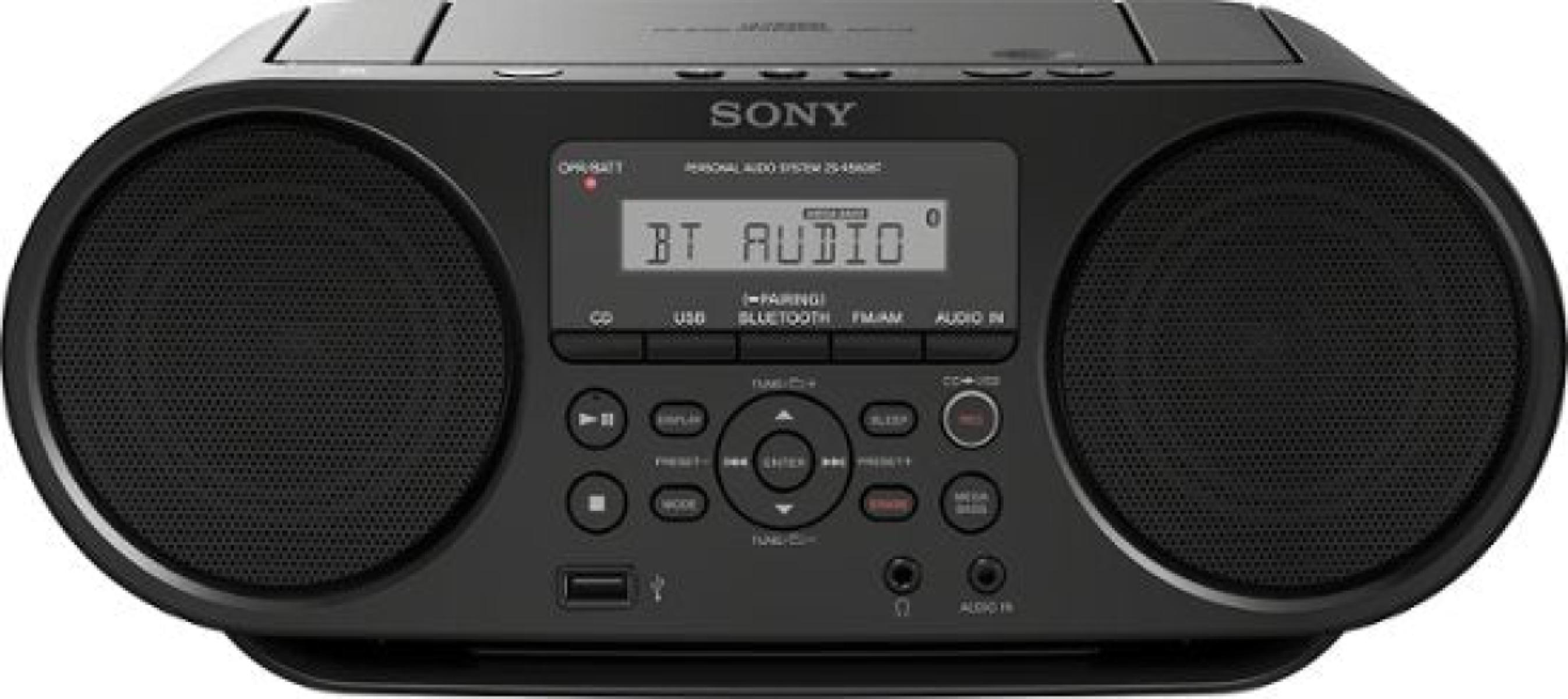 CD Wireless Boombox ZS-RS60BT