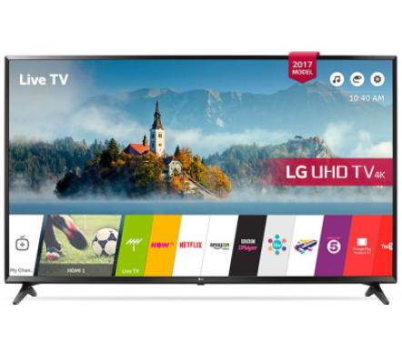 LED 4K Smart Ultra HD TV 60 Inches 60UJ630