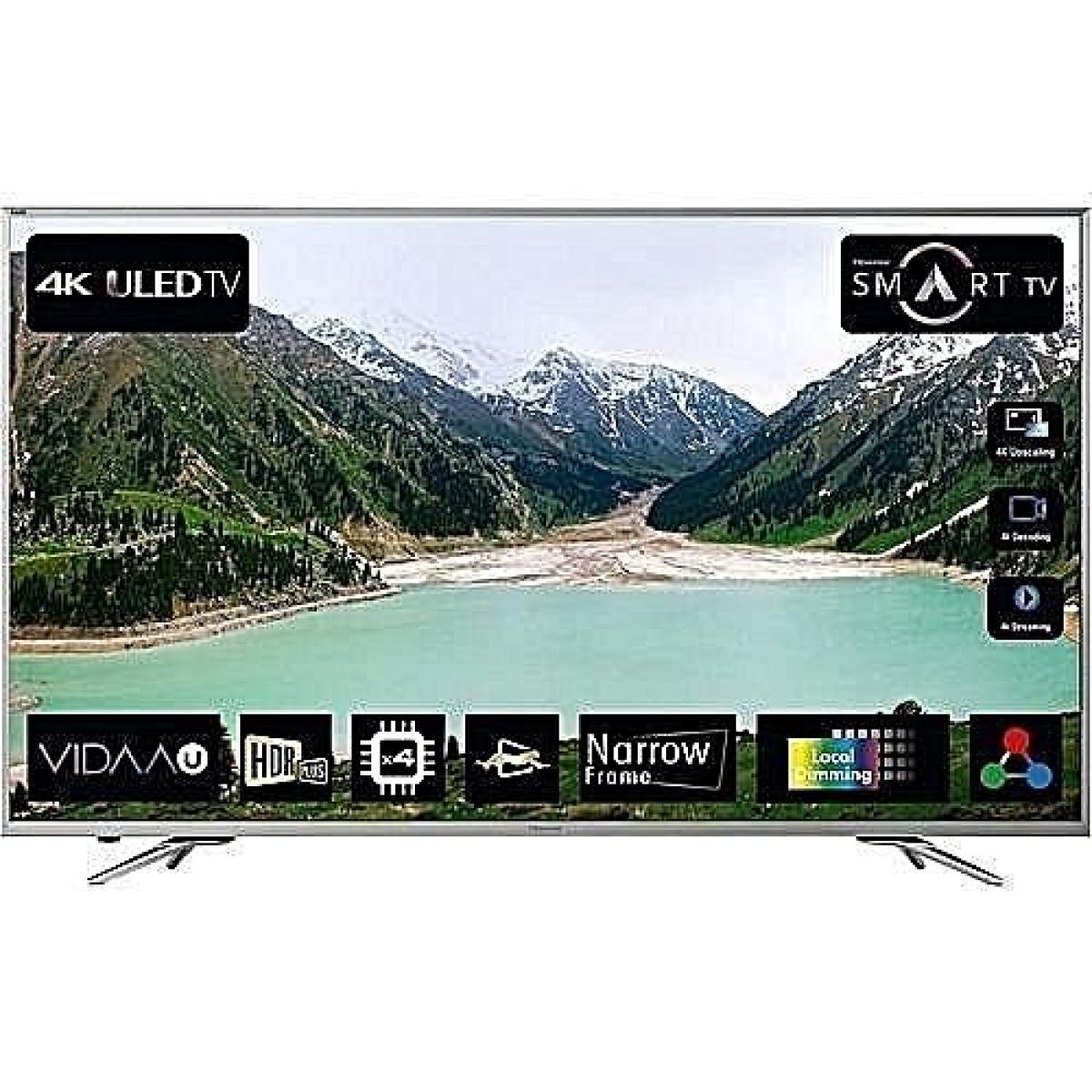 LED 4K Smart Ultra HD TV 75 Inches 75M6020 - Silver