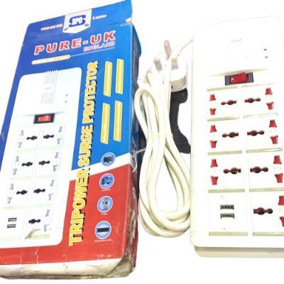 Extension 008 Surge With 2 USB 7 Way 3 m