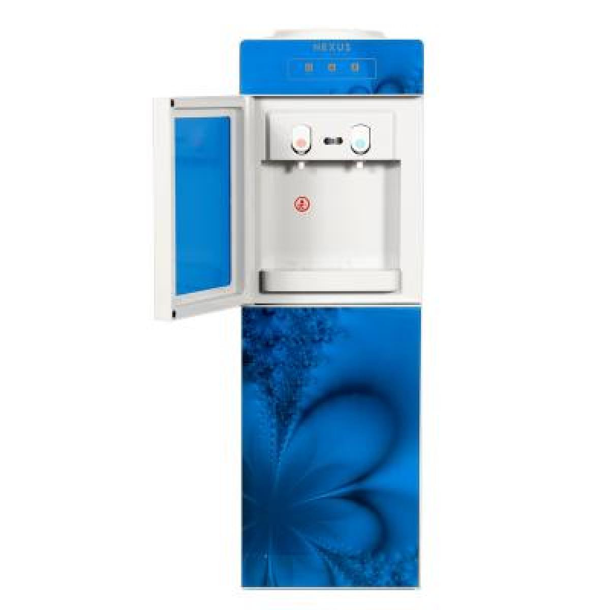 Water Dispenser NX016S/Pi 2 Taps 2 Door Floral Sil/Pi