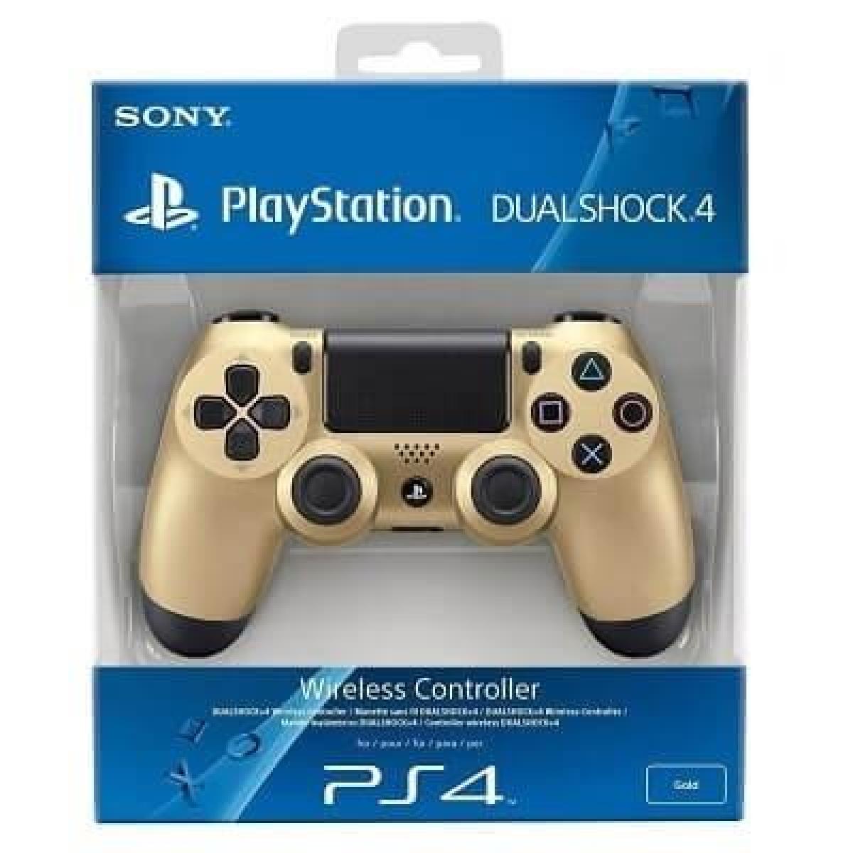 Dual Shock Controller Gold