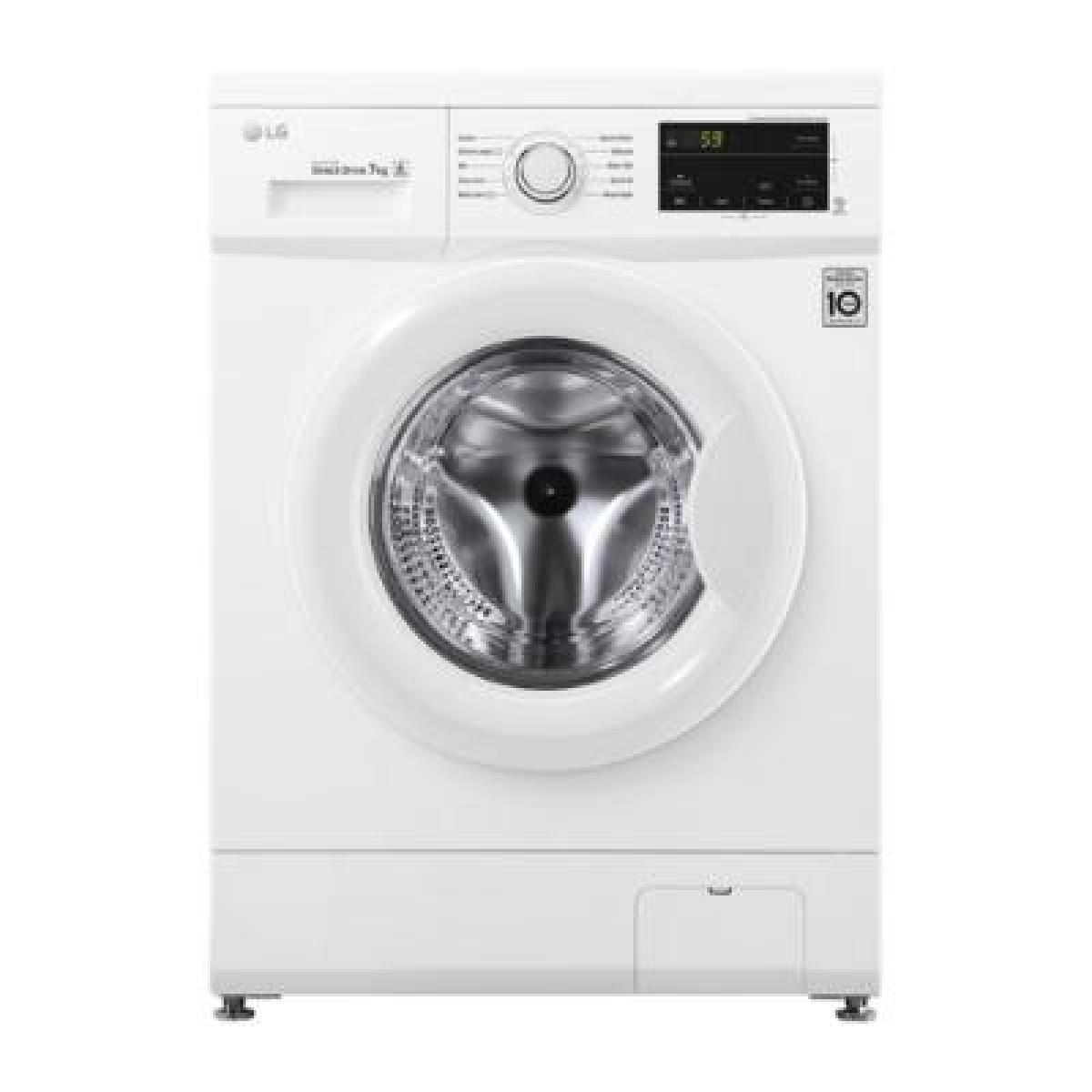Washing Machine Front Loader 2J3Qdnp0 7.5 kg White