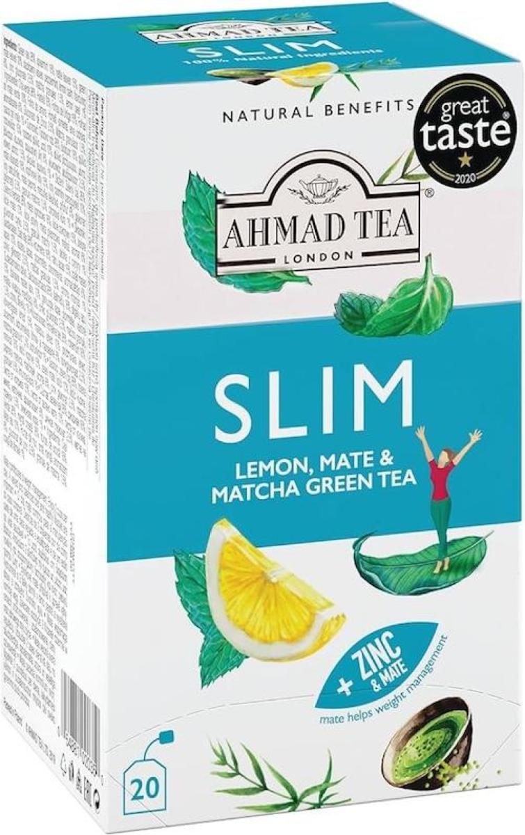 Slim Lemon, Mate & Matcha Green Tea