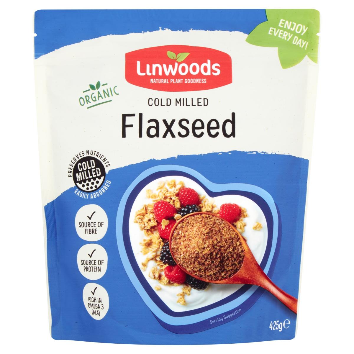 Milled Organic Flaxseed