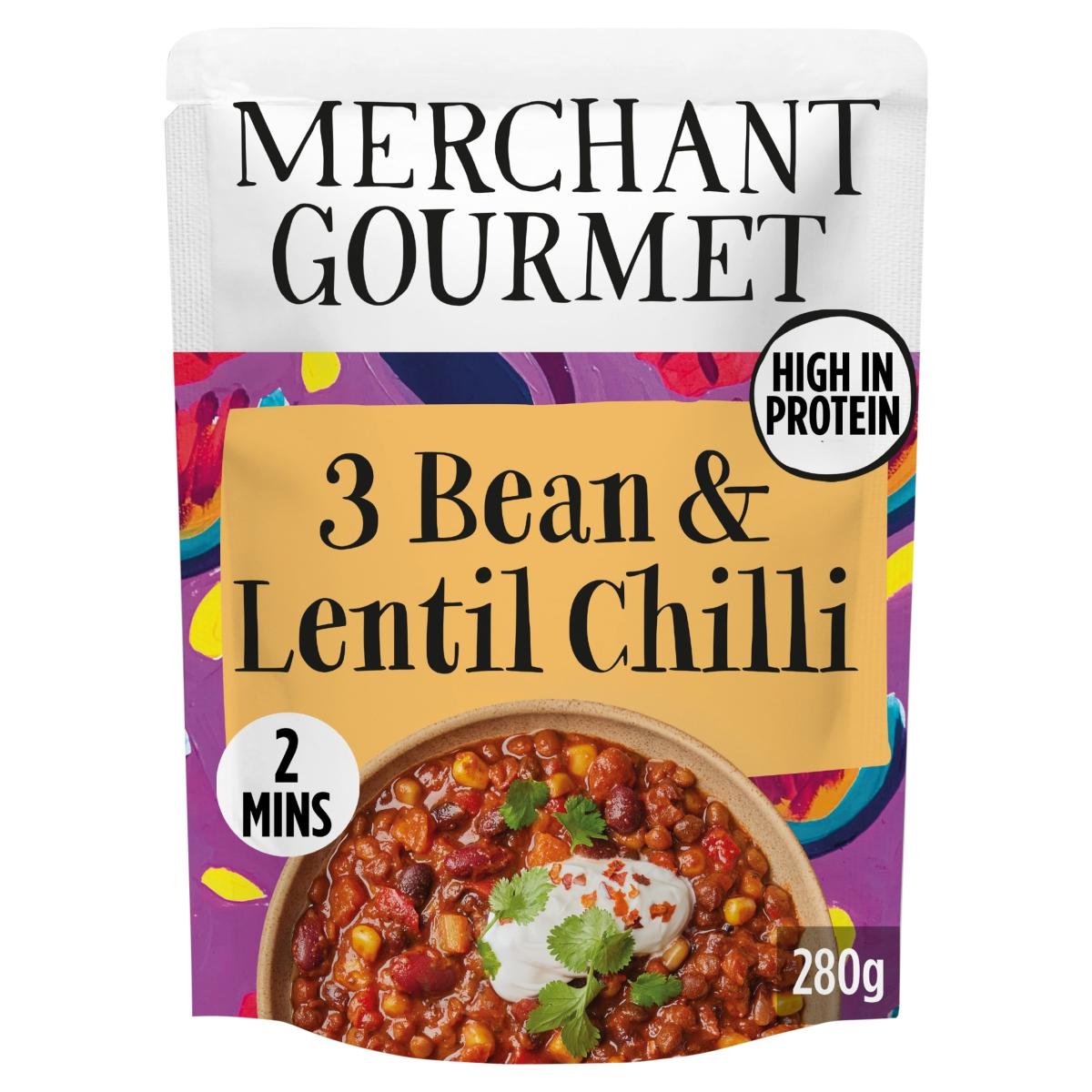 3-Bean & Lentil Chilli