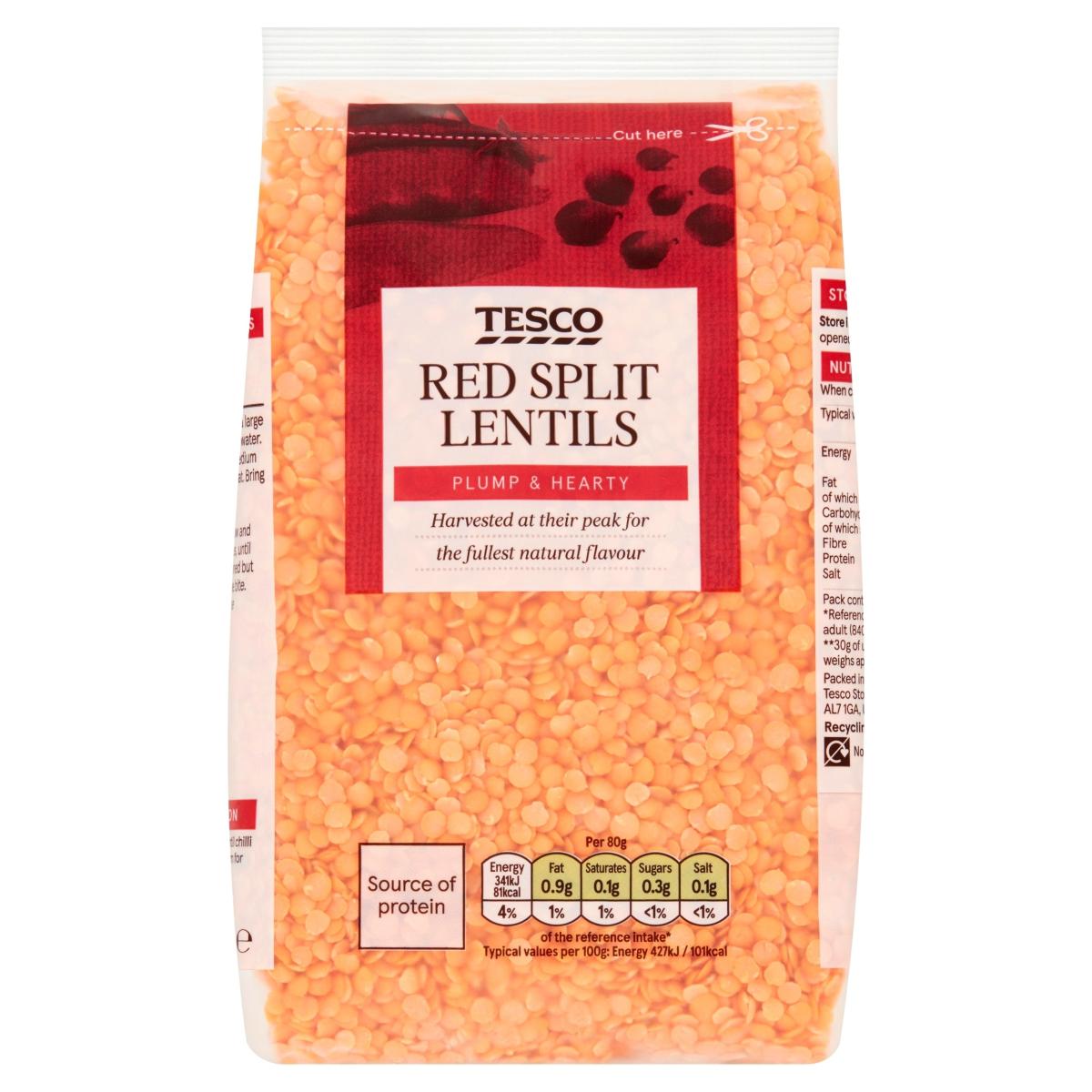 Red Split Lentils