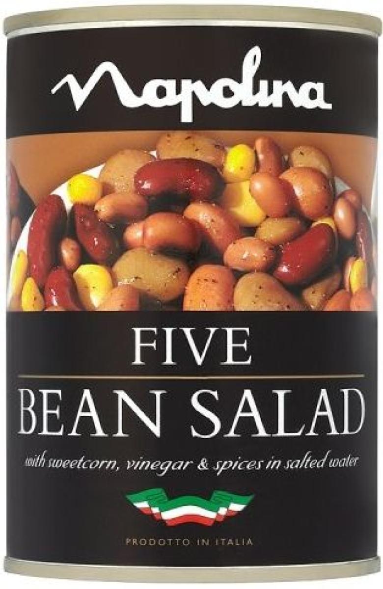 Five Bean Salad In Salted Water