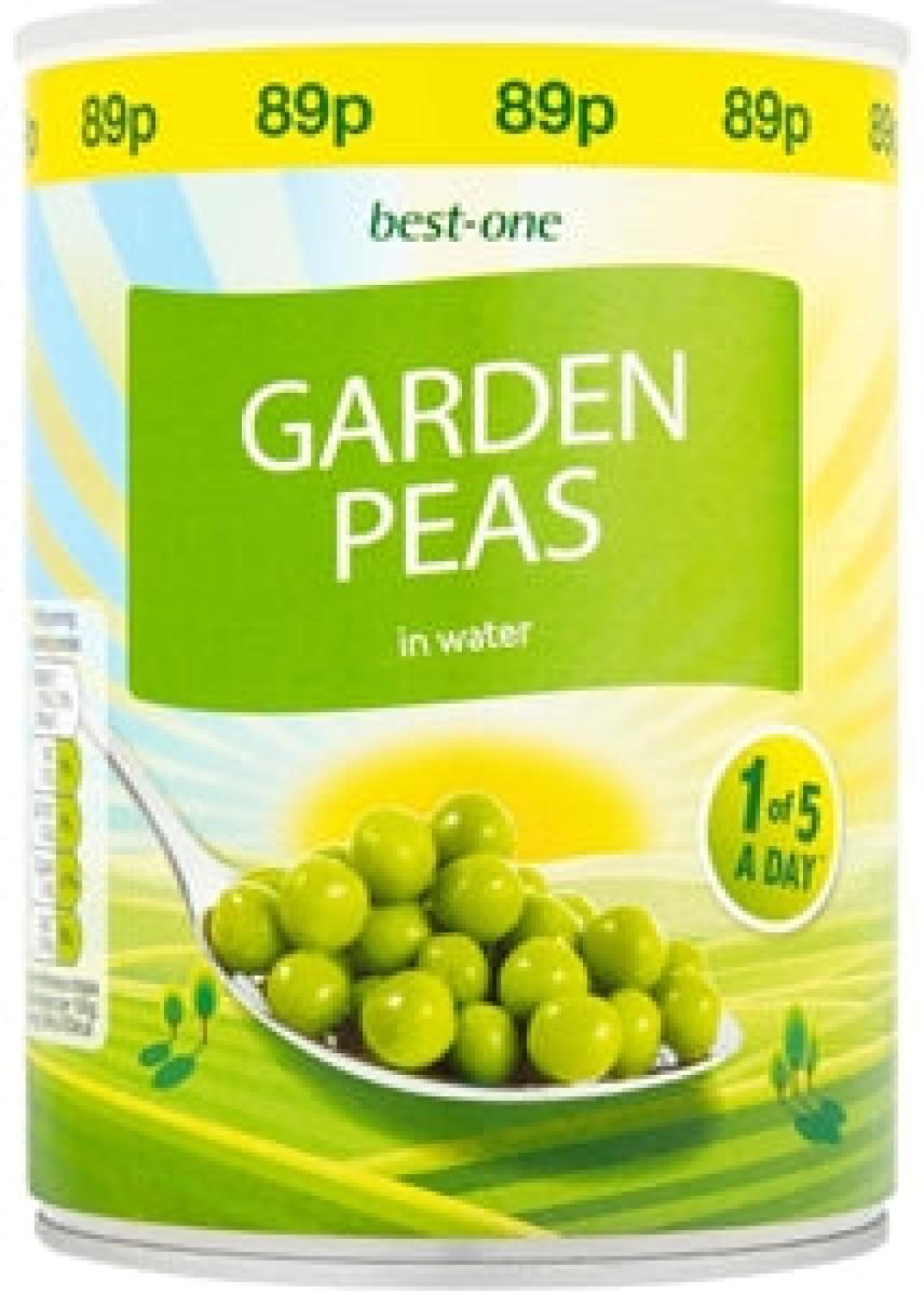 Garden Peas In Water