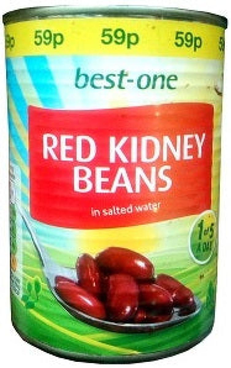 Red Kidney Beans In Salted Water