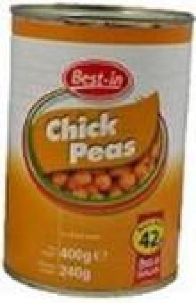 Chick Peas In Salted Water